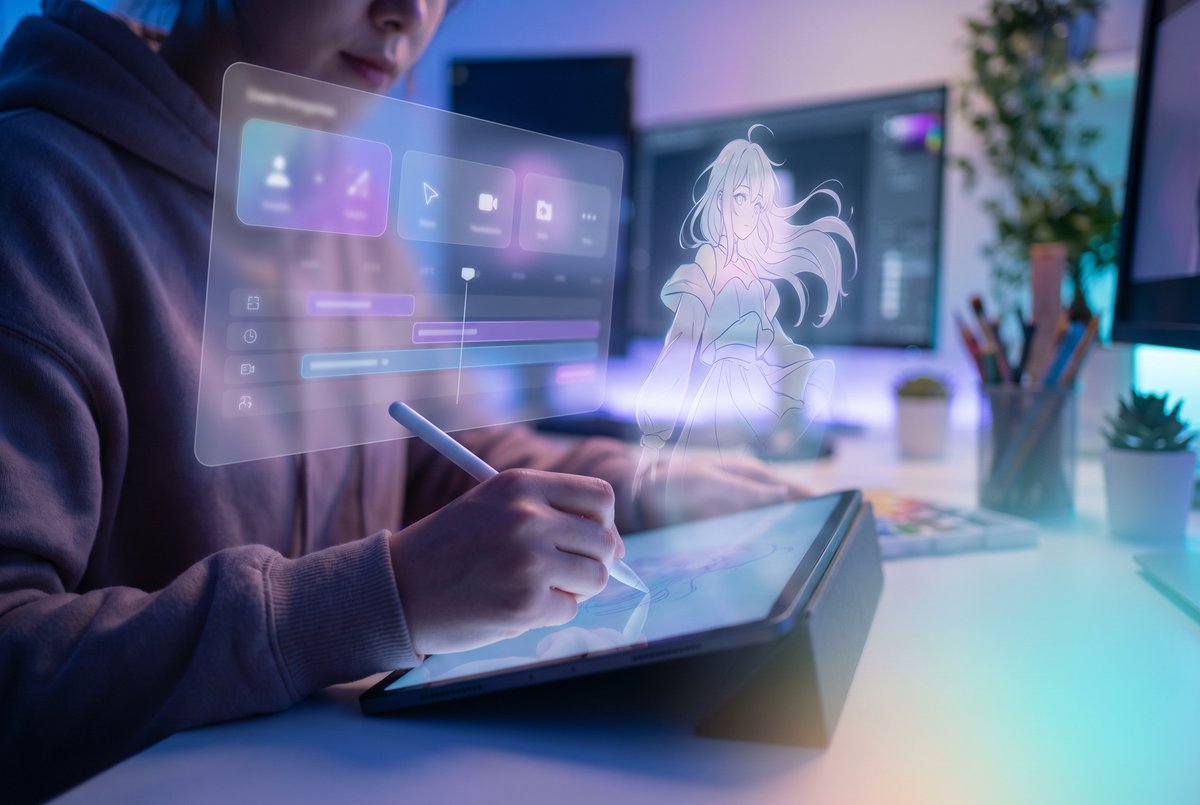 菠萝视频 AI数字艺术创作视频演示